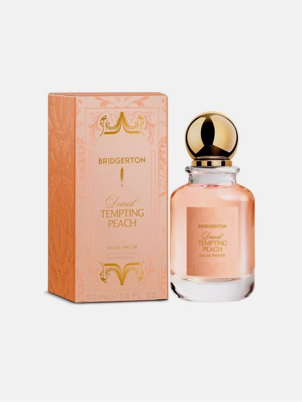 NEW Bridgerton Dearest Tempting Peach E P Limited Ed Full Size Fragrance Spray